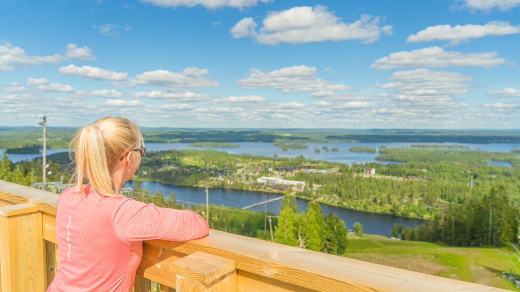 Maisema Tahkon tornista