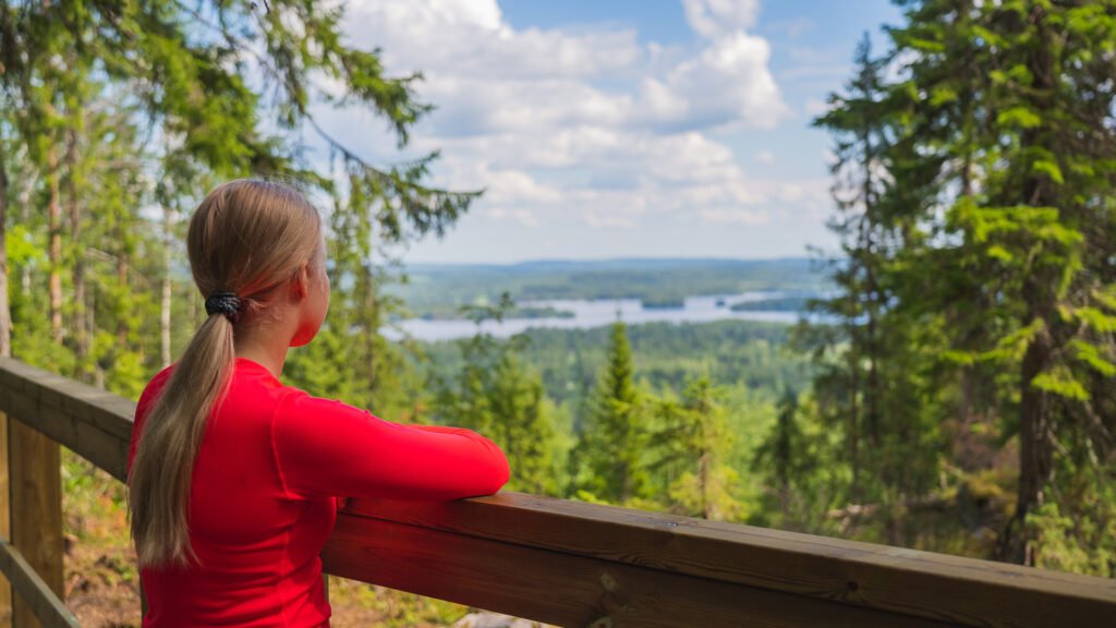 Maisema rotkolla