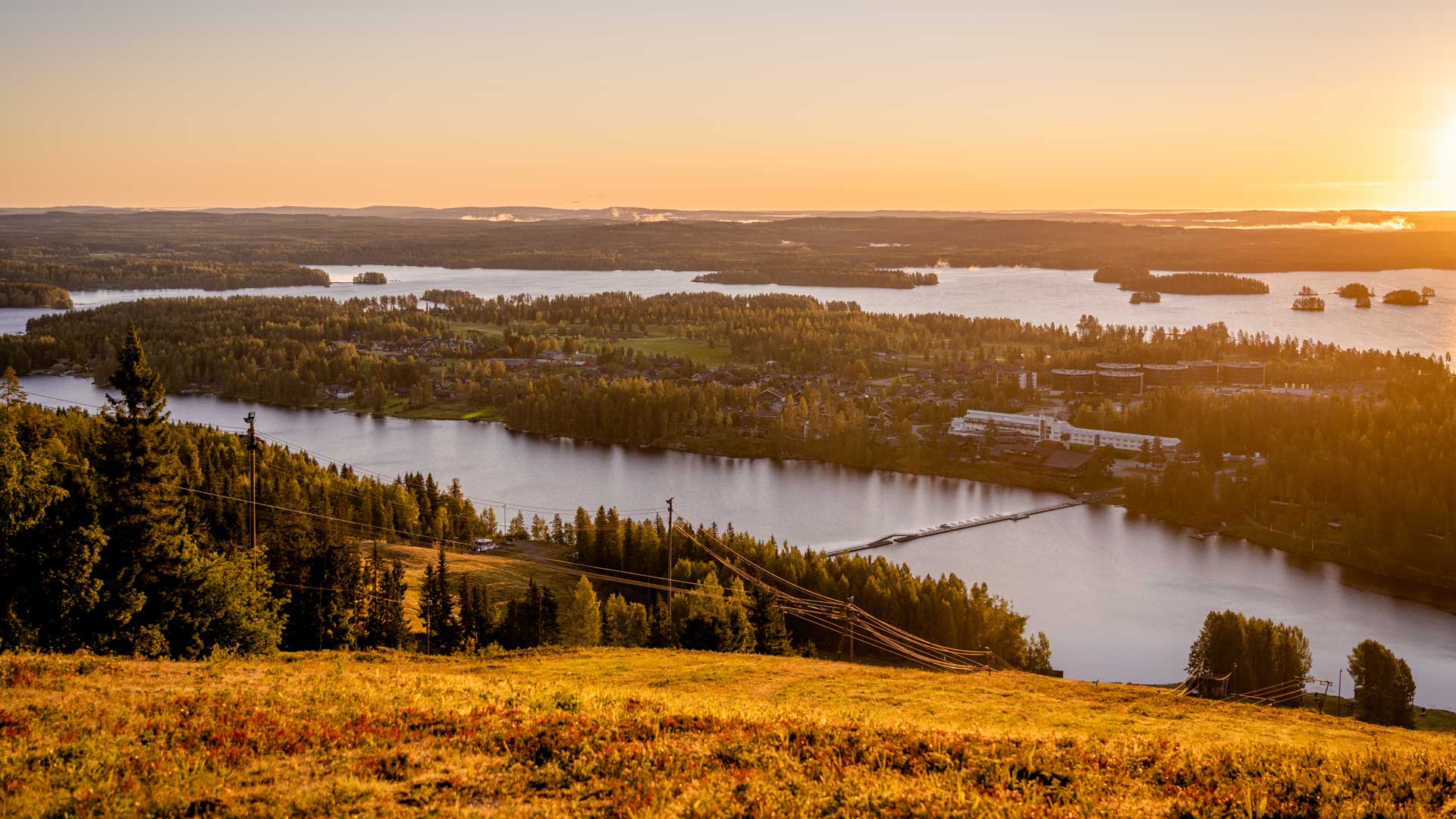 Tahkolle Skandinavian pisin vaijeriliuku
