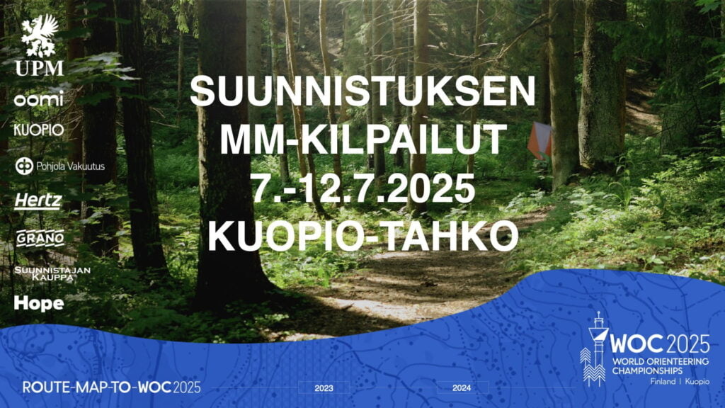 suunnistuksen mm 2025
