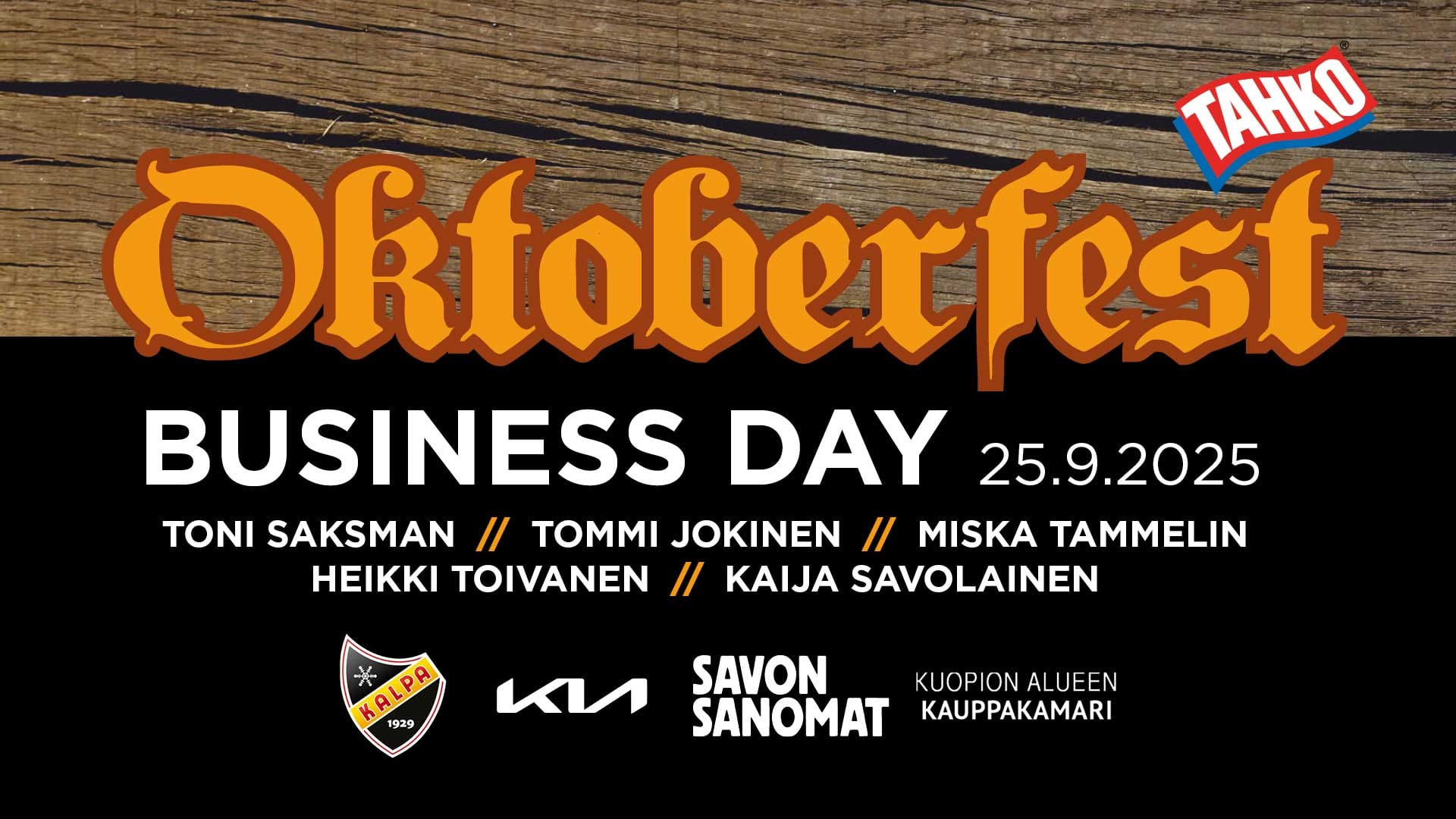 Tahko Oktoberfest Business Day 2025 tahko oktoberfest business day