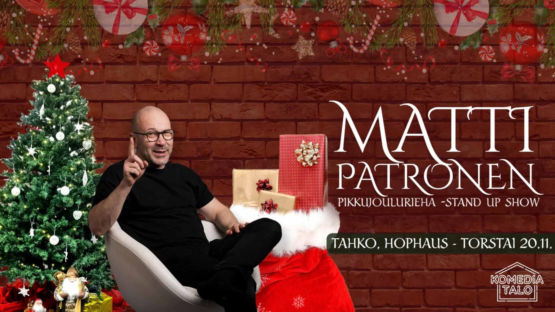 Matti Patronen pikkujoulurieha matti patronen