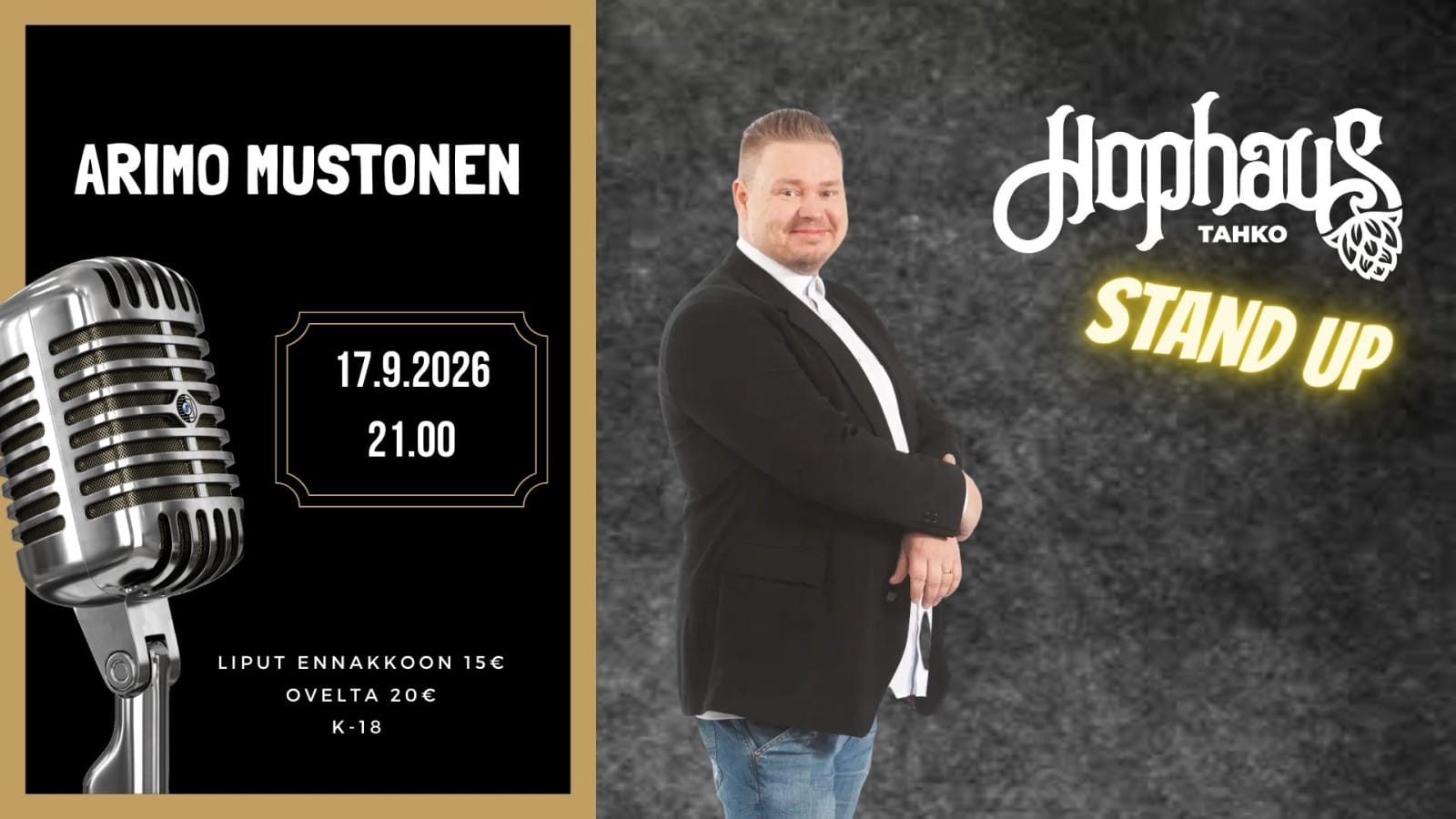 stand up arimo mustonen