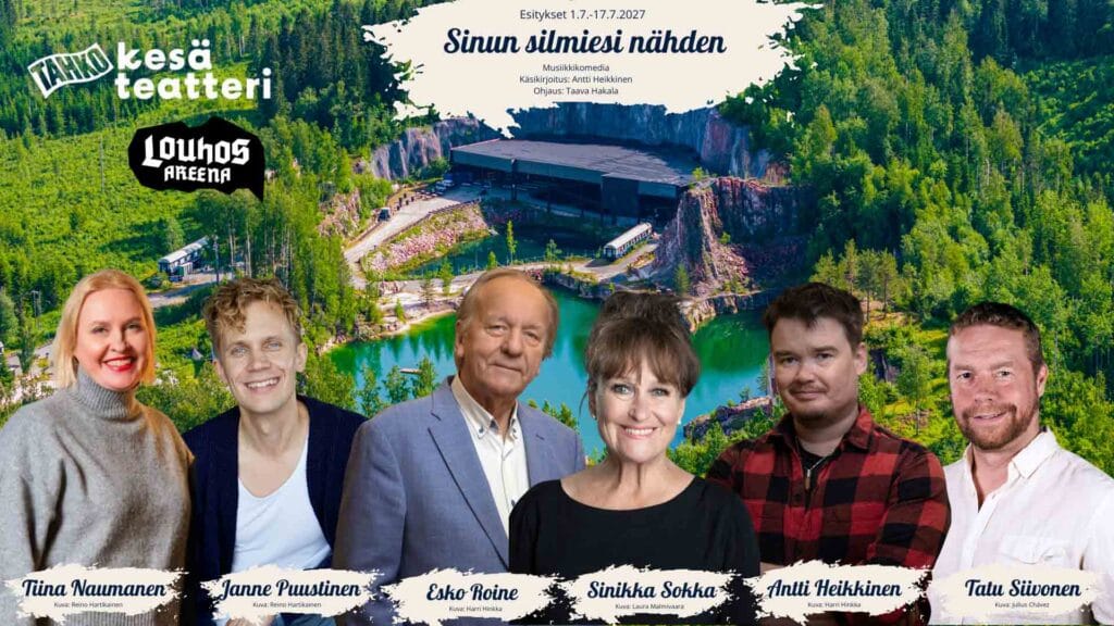 tahkon kesäteatteri 2027 louhosareena
